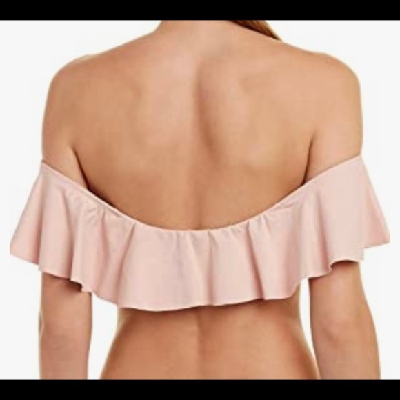 Eberjey So Solid Margarita Bikini Top Bandeau - Picture 2 of 4